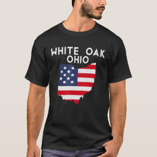 White Oak Ohio USA State America Travel Ohioan T-Shirt