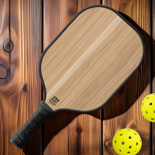 White oak Wood Pickleball Paddle