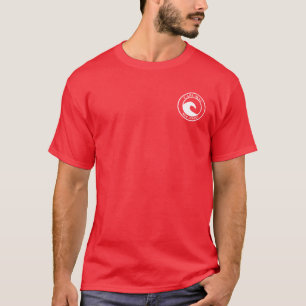 White Ocean Wave Circle Design Cape May T-Shirt