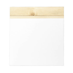 White old oak wood pattern notepad