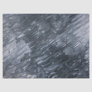 White on Black abstract Decoupage Tissue Paper