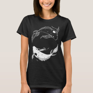 white on black spirit fish atla Classic T-Shirt