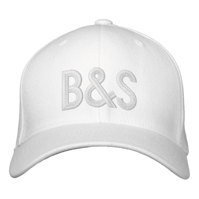 White on white Benny and Smith cap (Front)