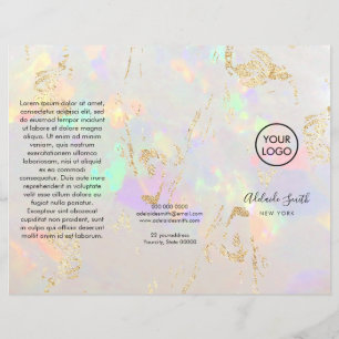 white opal brochure