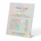 white opal price list Pedestal Sign