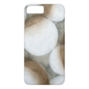 White Orbs & Brown Circles Case-Mate iPhone Case