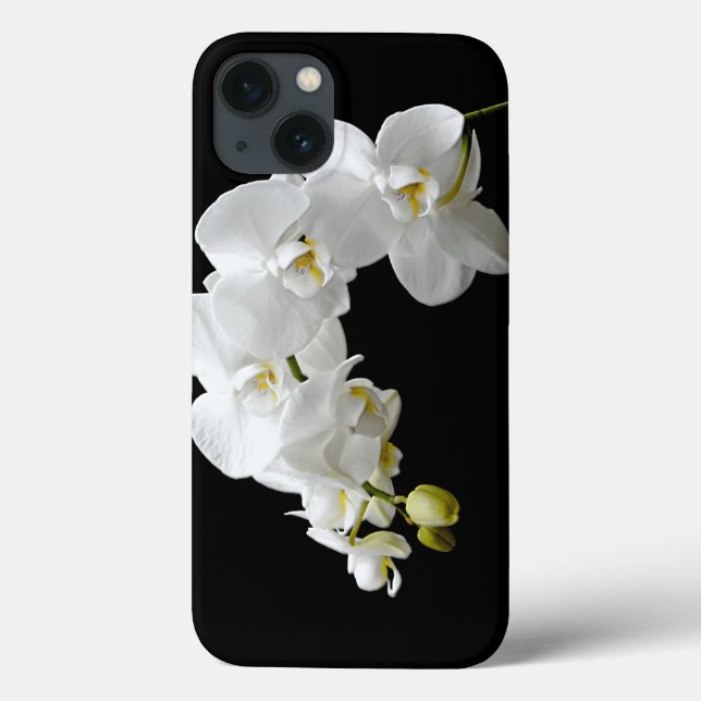 White Orchid Blossom Case-Mate iPhone Case (Back)