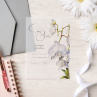 White orchid cascade luxury tropical flowers chic