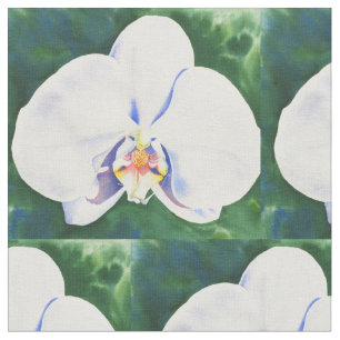 White Orchid Fabric