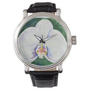 White Orchid Watch