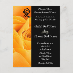 White Orchid Wedding Invitations and Favours