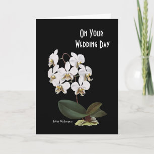 White Orchids Pierre-Joseph Redoute Card