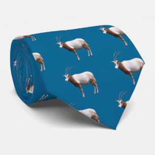 White oryx tie