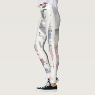 White Out Crop Leggings