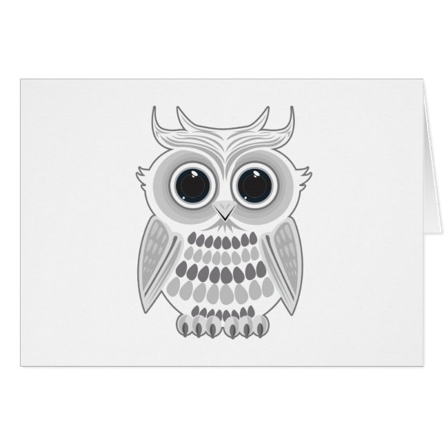 White Owl (Front Horizontal)