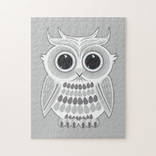 White Owl Jigsaw Puzzle