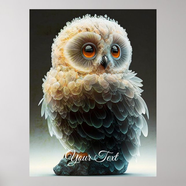 White Owlet.  Poster (Front)