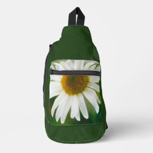 White Oxeye Daisy - Leucanthemum vulgare  Sling Bag