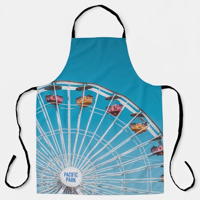 White Pacific Park ferris wheel Apron (Front)