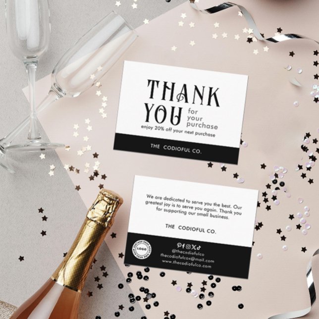 White Package Insert Card (Creator Uploaded)