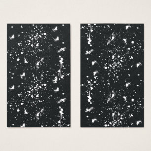 White Paint Splash Graphic Stain White Ink Splat
