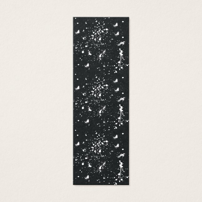 White Paint Splash Graphic Stain White Ink Splat (Front)