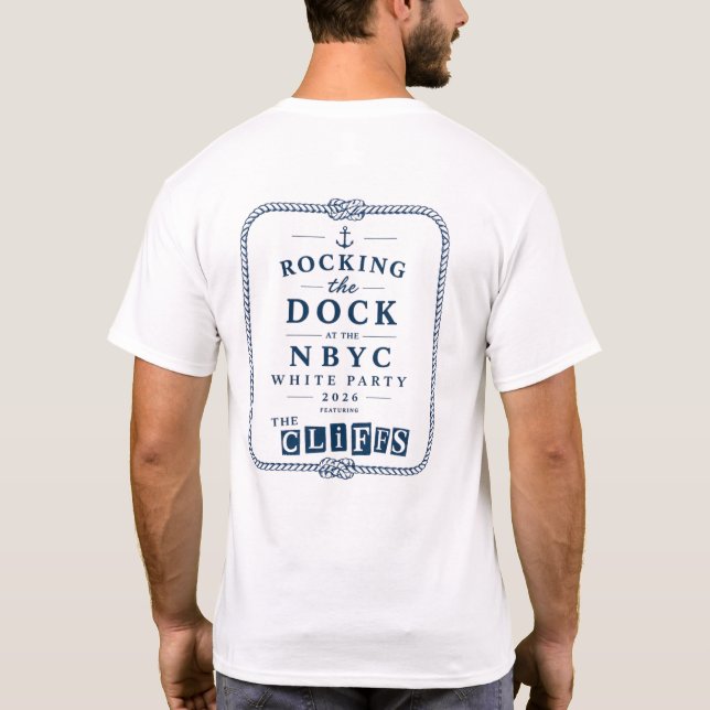 White party T-Shirt (Back)