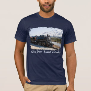 White Pass Train in Snow Men's Shirt