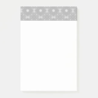 White Pattern Post-it Notes