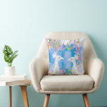 White peacock and blooming sakura / Romantic love  Cushion<br><div class="desc">The amazing art creation of a peacock bird in the background of sakura tree and pink flowers is a wonderful gift for your loved one or relative. It's perfect for a Birthday,  an Anniversary,  Valentine's Day,  Engagement present or Wedding</div>
