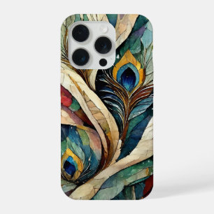 White Peacock iPhone Case