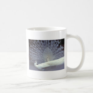White Peacocks Coffee Mug