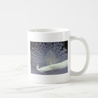 White Peacocks Coffee Mug