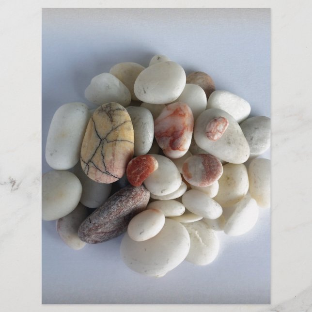 white pebbles (Front)