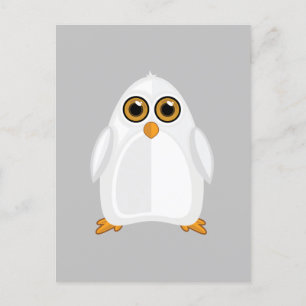 White Penguin Postcard