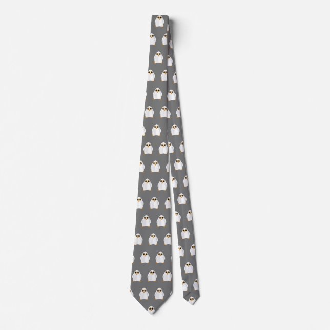 White Penguin Tie (Front)