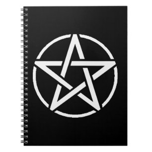 White Pentacle Notebook