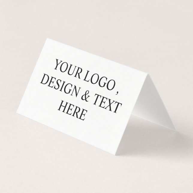 White Personalised – Your Logo & Text Here  (Front)