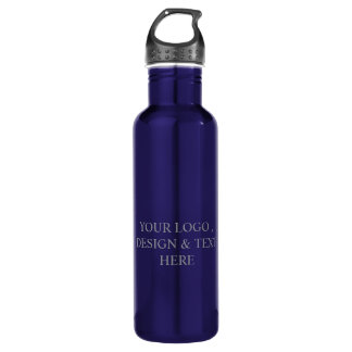 White Personalized – Your Logo & Text Here 710 Ml Water Bottle