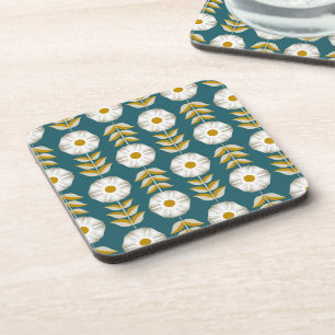 White Petunias Coaster