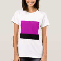 White, Pink, and Black Ombre