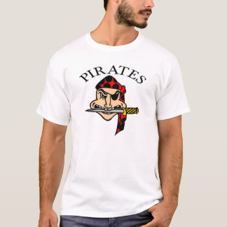 White Pirates Cartoon T-Shirt