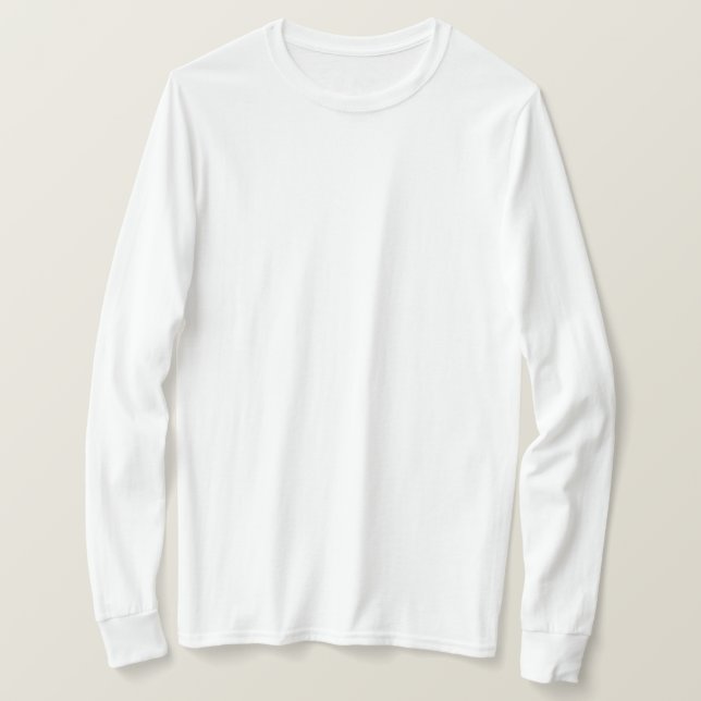 white plain T-Shirt (Design Front)