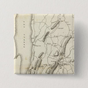 White Plains and Weapons 15 Cm Square Badge