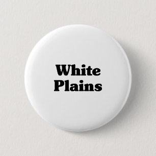 White Plains  Classic t shirts 6 Cm Round Badge
