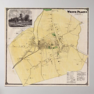 White Plains, NY Poster