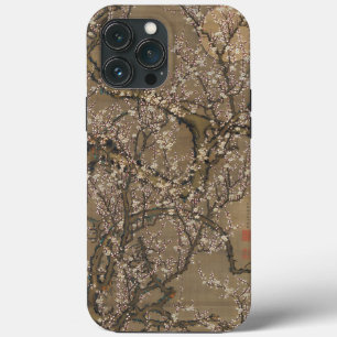 White Plum Blossoms and Moon by Ito Jakuchu iPhone 13 Pro Max Case