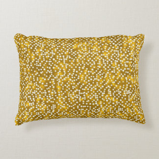 White polka dot impression decorative cushion