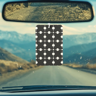 White Polka Dots, Polka Dot Pattern, Dots, Dotted Car Air Freshener