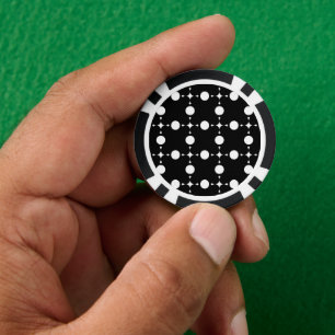 White Polka Dots, Polka Dot Pattern, Dots, Dotted Poker Chips